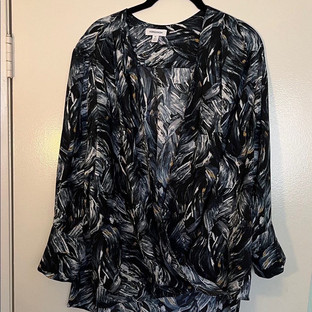 Nordstrom printed blouse